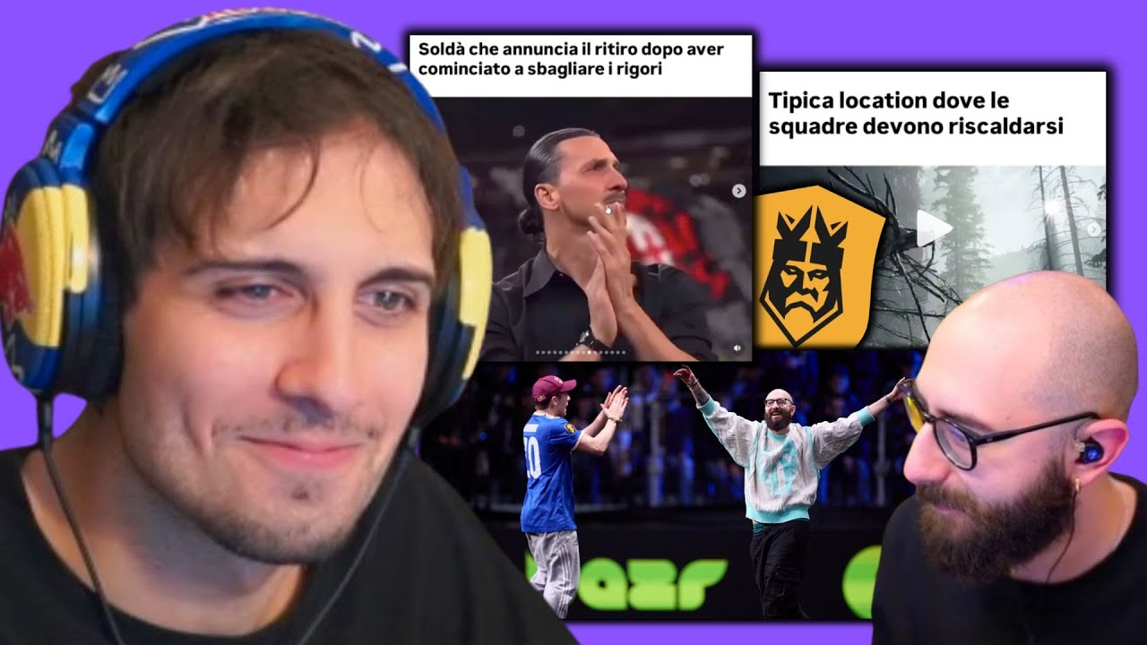 BLUR REACTION MEME DELLA KINGS LEAGUE ITALIA - RIGORE DI MARZA!! 😂