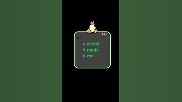 mkdir, rmdir and rm  commands in 60 seconds : Linux commands   #SudoIt