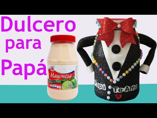 👔 Regalos para el día del Padre, 🎁Regalo fácil para PAPÁ reciclando un  frasco SÍGUENOS EN NUESTRAS REDES SOCIALES: ❤️TIK TOK 