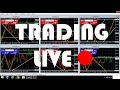 Live Forex Trading - EURUSD, AUDUSD, GBPUSD, NZDUSD, USDCAD, USDCHF, USDJPY