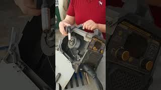 For those who don't know how to install the welding wire spool! #GaslessMIG/MAG Welding