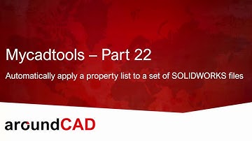 Mycadtools - Part 22 - Batch properties