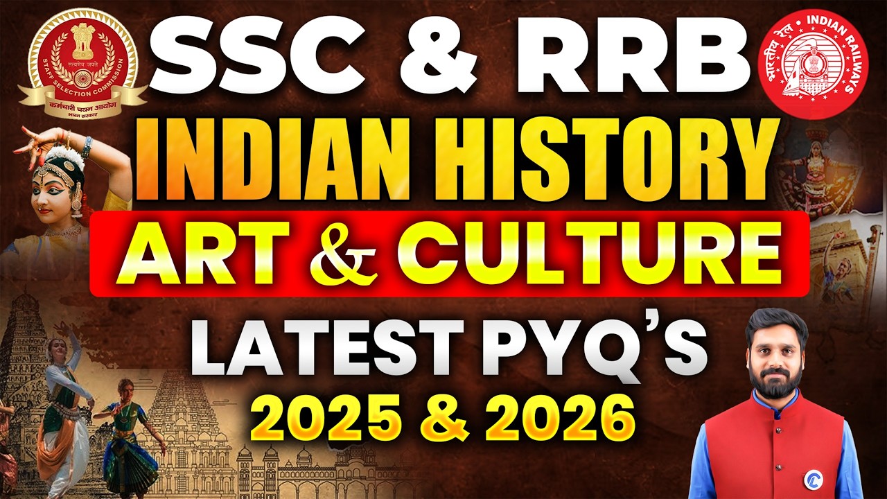 Indian History | SSC & RRB Top 25 Latest 2025–26 PYQs | One Shot Rapid Revision | Complete Concept