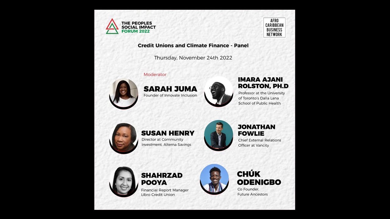 ACBN - CREDIT UNIONS AND CLIMATE FINANCE PANEL 2022