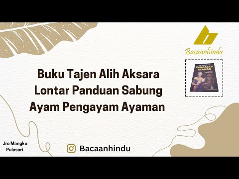Lontar Ayam Bali Paling Lengkap