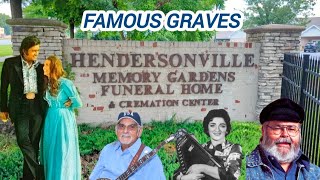Famous Graves at Hendersonville Memory Gardens-Hendersonville TN 2024