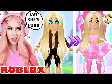 Spoiled Rich Girl Reacts To Poor To Rich The Saddest Roblox Story...