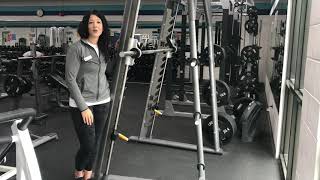 Exercise Spotlight- Precor Smith Machine (Squat, Lunge & Chest Press)