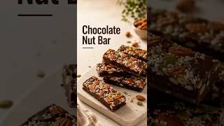 Healthy Chocolate Nut Bars 🍫 Easy No-Bake Recipe