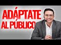 El mejor orador es el que se adapta al público | Miguel Zambrano