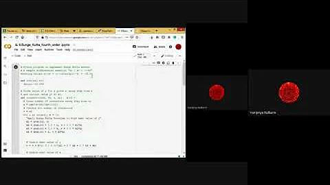 4th order Runge Kutta mathod Electrical application-python code