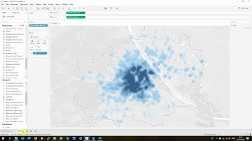 Create one Density Map with Tableau Software – Skill Pill