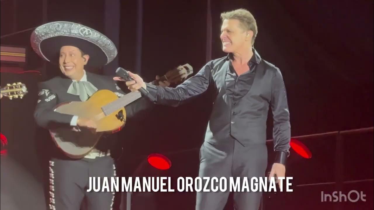LUIS MIGUEL La Media Vuelta TIJUANA TOUR 2024 04 09 24 YouTube