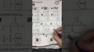 Matematik Tahun 3 | Tambah pecahan  (Buku Aktiviti Mukasurat 59)