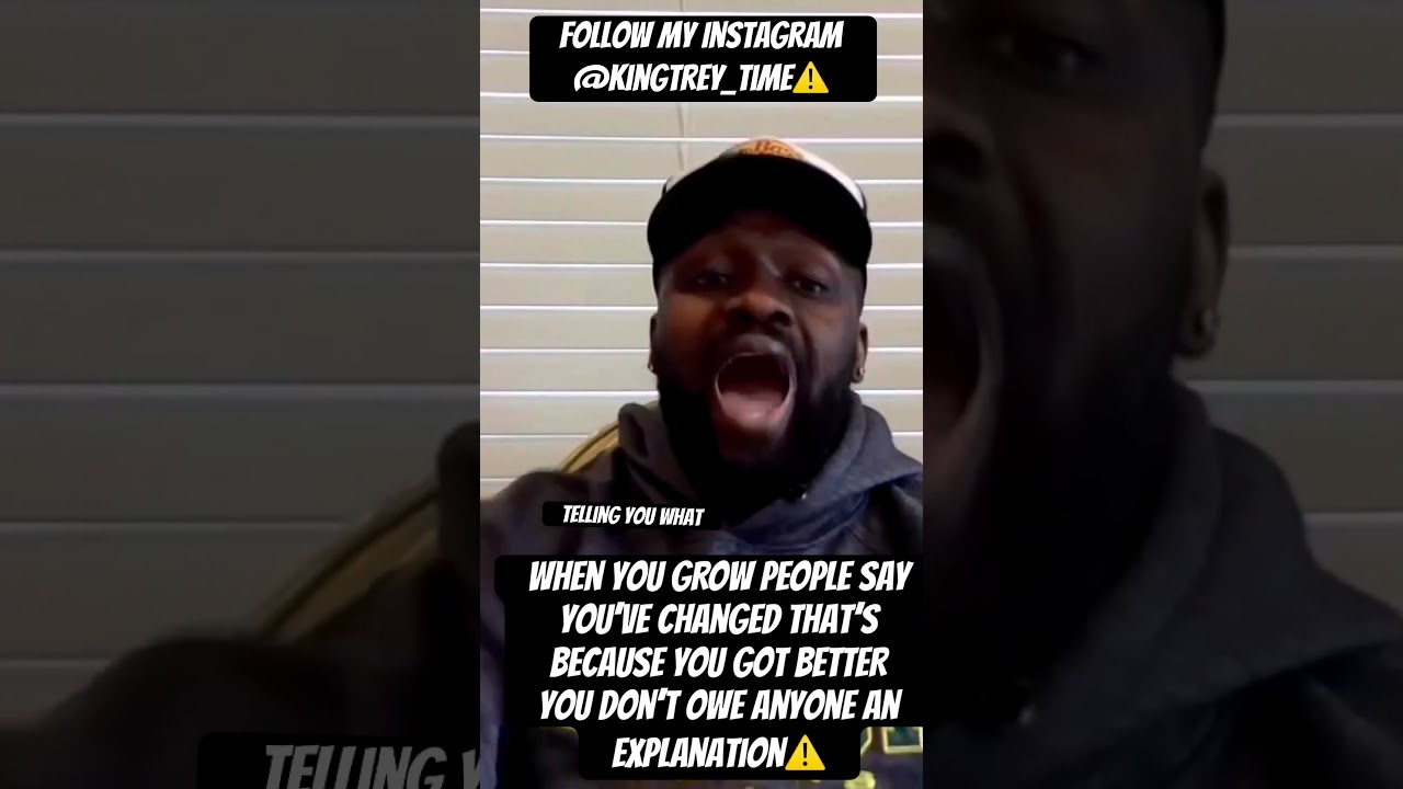 Когда ты РАСТЁШЬ, люди говорят, что ты изменился⚠️