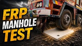 🚛 FRP MANHOLE COVER LIVE TEST
