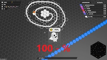 How to play - Hexanaut.io [Superhex.io] Map management. 100 %