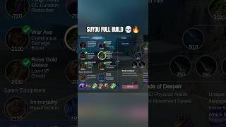 suyou full build 💀🔥