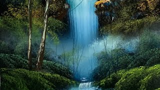 Rushing Waterfall | Oil Painting Tutorial | Paintings By Justin