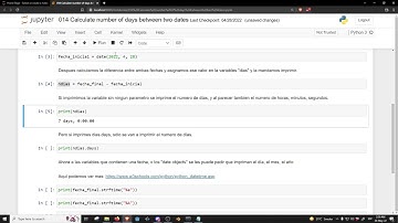 014 - Python ejercicios w3 - Calcular el número de días entre 2 fechas.