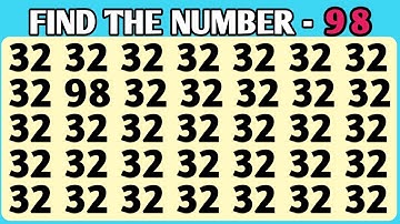 CAN YOU FIND THE MISTAKE - EYES TEST || SPOT THE OPTICAL ILLUSION || FIND THE ODD ONE OUT ||  32