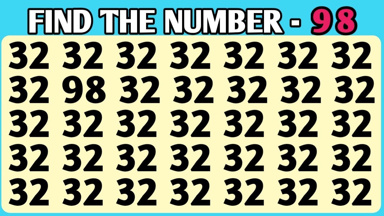 CAN YOU FIND THE MISTAKE - EYES TEST || SPOT THE OPTICAL ILLUSION || FIND THE ODD ONE OUT ||  32