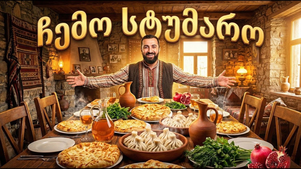 ჩემო სტუმარო 🥂 სტუმარ მასპინძლობის სიმღერა  Tamada FM