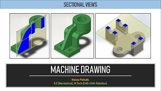 D&CG: LESSON 5. Sectional drawing of simple machine parts