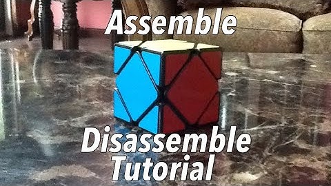 How To Disassembly And Assembly A Skewb Tutorial