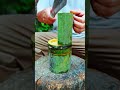 Cara yang cerdas memotong bambu dengan mudah menggunakan alat super tajam #shorts