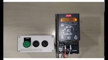 How do I configure JOG speed operation on Danfoss VFD