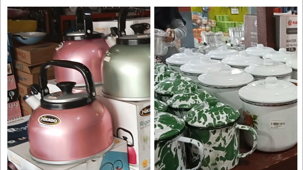 WISATA PANCI toko perabot lengkap & souvenir pernikahan murah di TAMAN DAYU || Shopping day