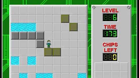 CCLP2 level 6 solution - 163 seconds