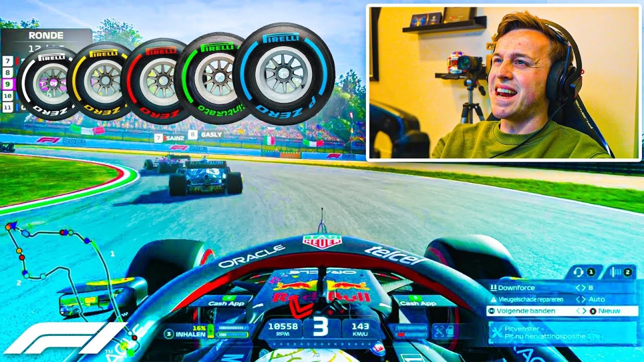 IK PROBEERDE ALLE BANDEN TE GEBRUIKEN IN ÉÉN RACE [0% AI CHALLENGE]