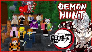 Minecraft Demon King VS 10 Slayers | Muzan Edition