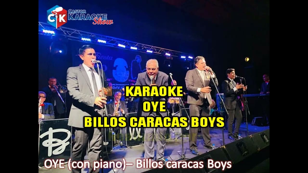 karaoke oye   billos caracas boys