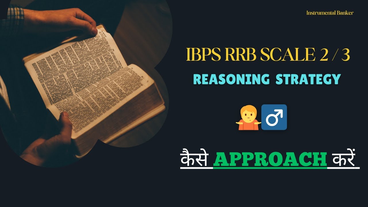 Approach Reasoning this way II RRB Scale 2 /3 2025 