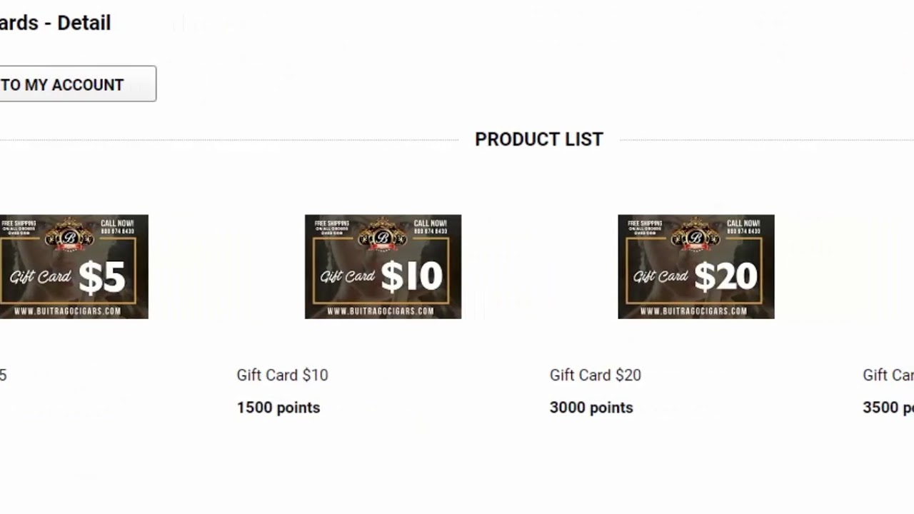 Buitrago Cigars your favorite cigar store now offers rewards 