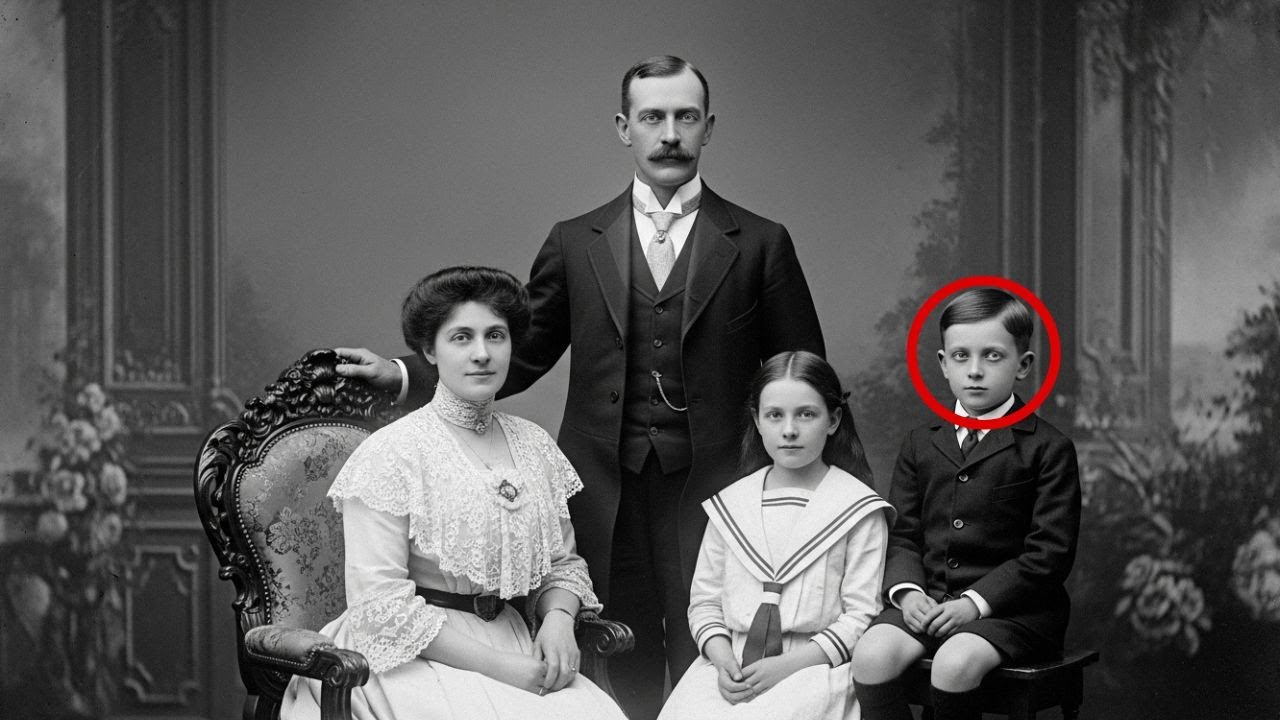 This 1904 Family Portrait Is Calm — Until the Child's Face Reveals Something Odd