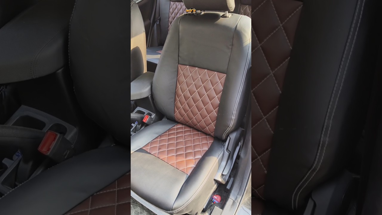 Transform Maruti Brezza interior with premium Seat Covers۔! 