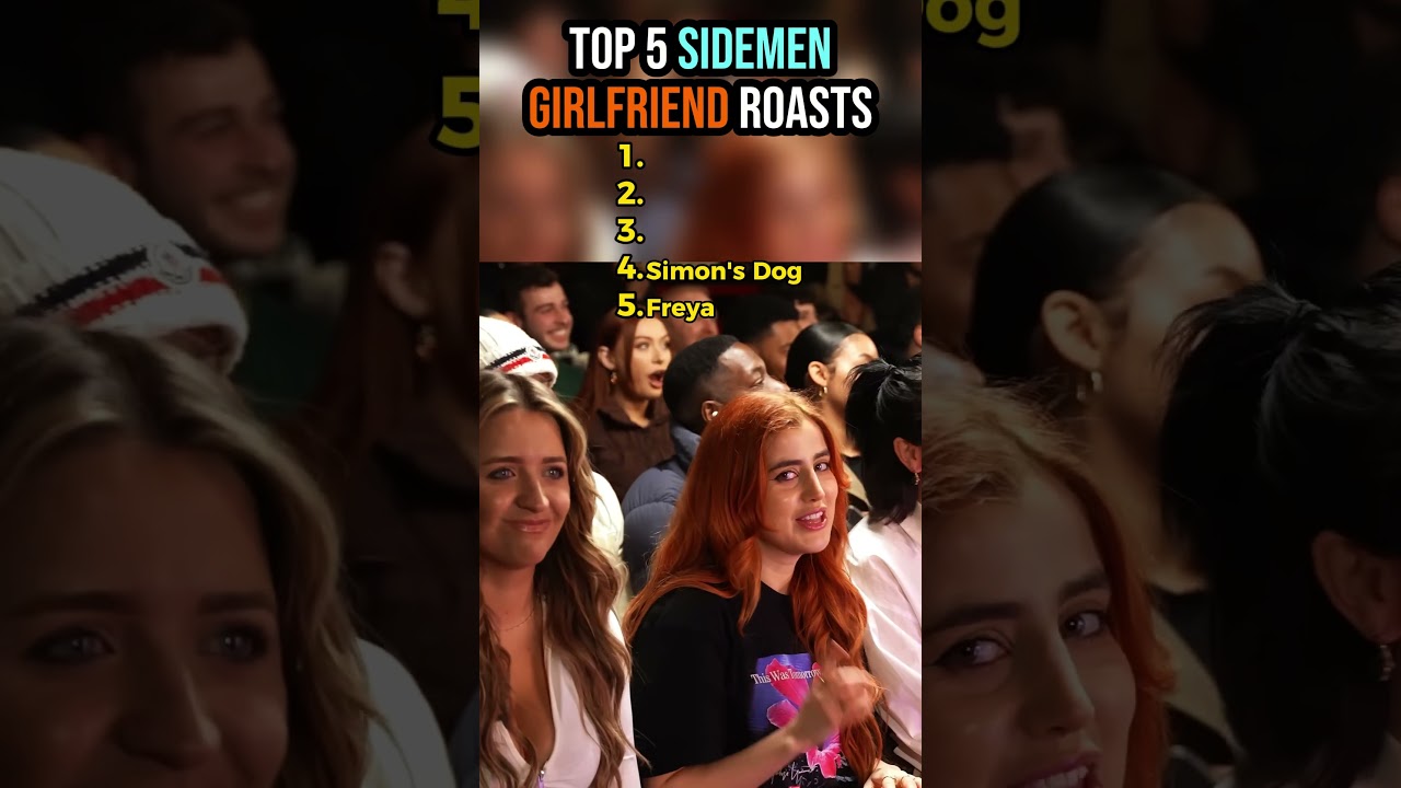Top 5 Sidemen Girlfriend Roasts 🔥☠ #sidemen
