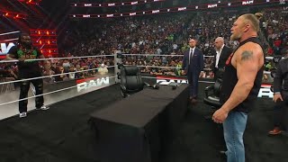 Again Oba Femi destroys Brock Lesnar on Raw | Wwe Raw Highlights