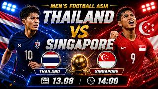 🔴 Men's Football Asia | Thailand vs Singapore | A Dramatic Clash From Start to Finish! screenshot 5