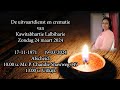 De uitvaartdienst en crematie van kawitabhartie lalbiharie zondag 24 maart 2024