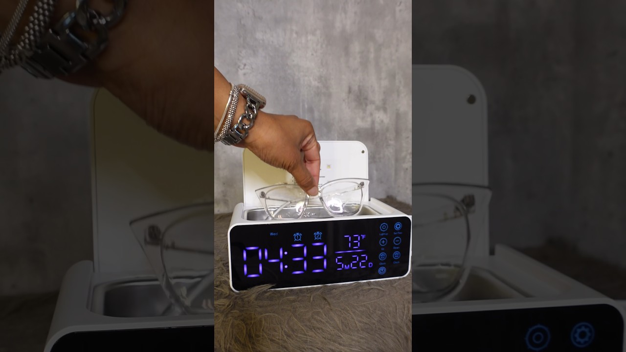 WISH LUCK Ultrasonic Cleaner 😍🫧