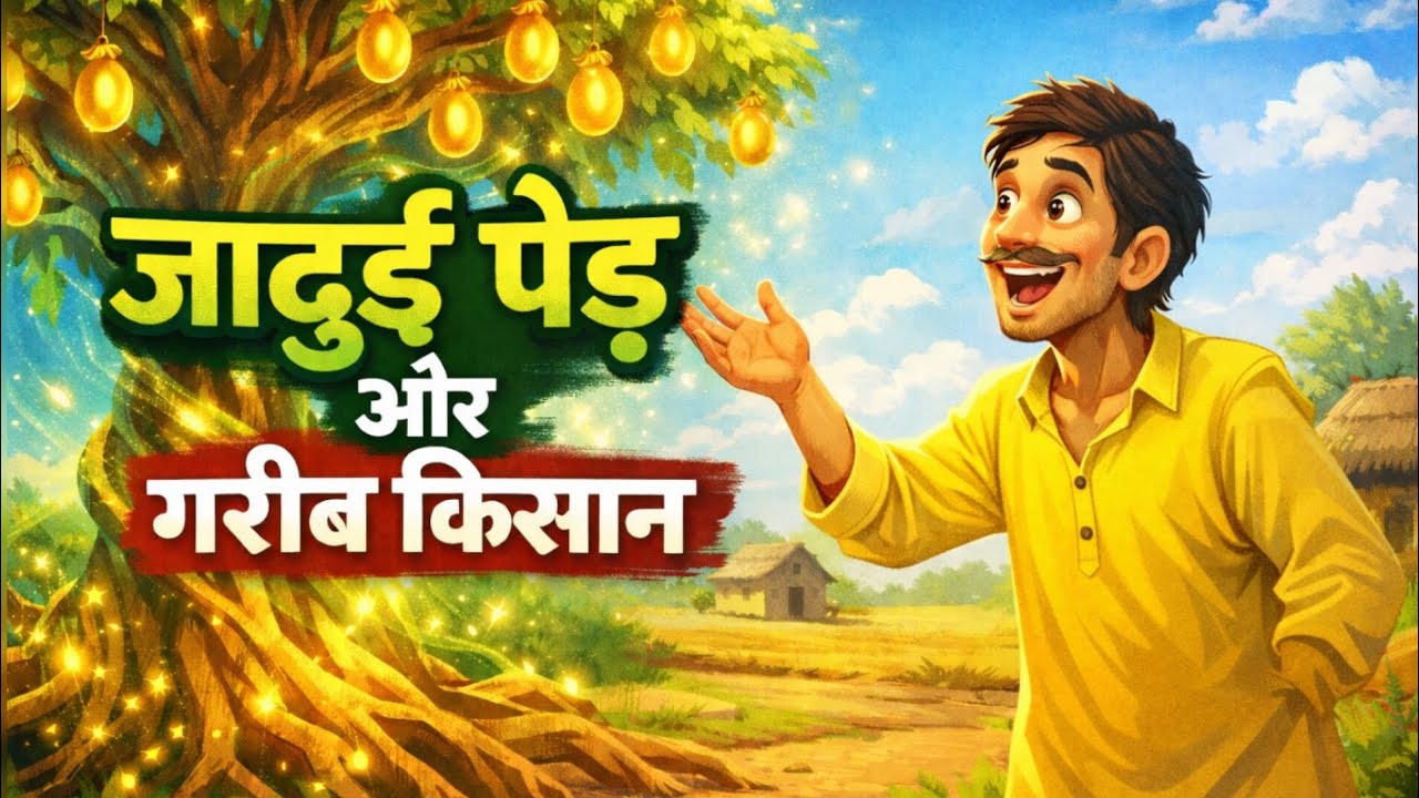 जादुई पेड़ और गरीब किसान Jaadui ped aur Garib Kisan| moral hindi story| hindi kahani| jadui kahani