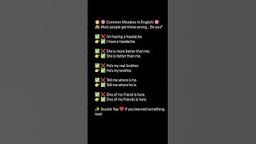 Common Mistakes in english ✨✨,#shorts #youtubeshorts #englishlearning #education #trending