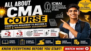 Everything about CMA Course ll Eligibility, Fess, Levels, Jobs ll ICAI-CMA , ODISHA ll