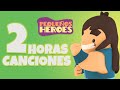 2 HORAS CON PEQUEÑOS HEROES 🎤🤗 | Canciones Infantiles