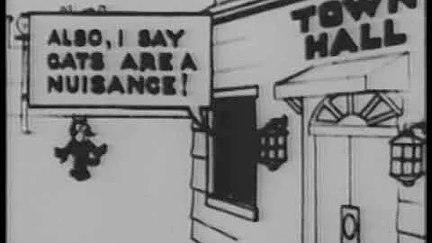 100 Years of FELIX THE CAT : 047 : Felix Revolts (1923) Animated Cartoon